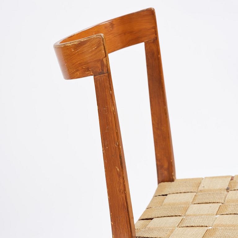 Bruno Mathsson, a pair of "BB" chairs, Firma Karl Mathsson, Värnamo, 1930s.