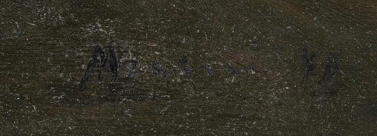 Elvi Maarni, Two Figures on the Jetty.
