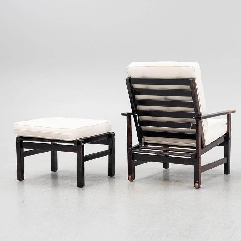 Elsa Stackelberg, a five-piece garden furniture suite, Fri Form, second half of the 20th Century.