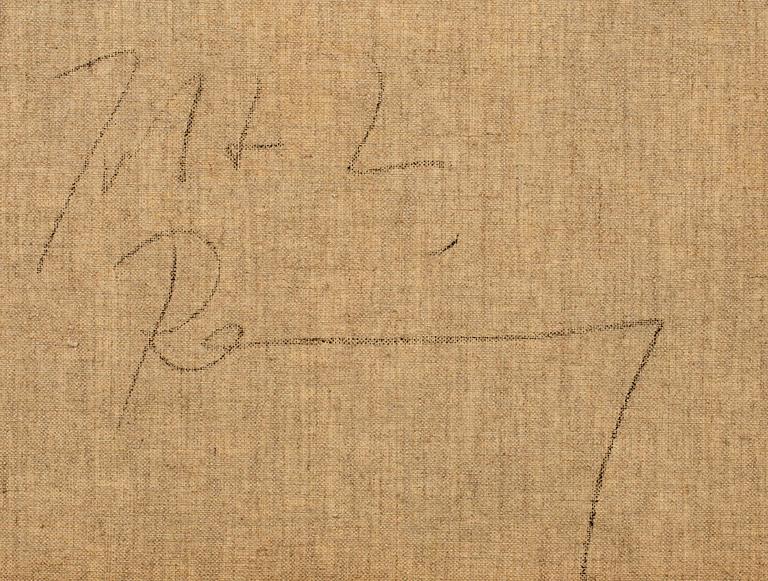 JETTE RANNING, Olja på duk, a tergo signerad o daterad Paris, 91.