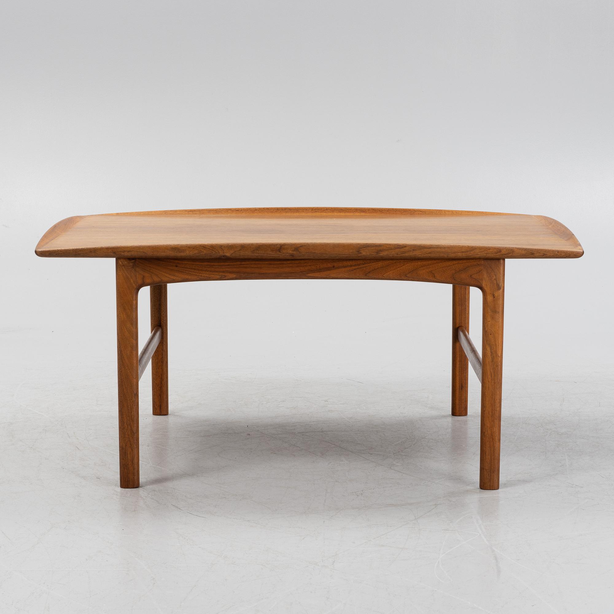 Folke Ohlsson, a teak veneered 'Frisco' coffee table, Tingströms,
