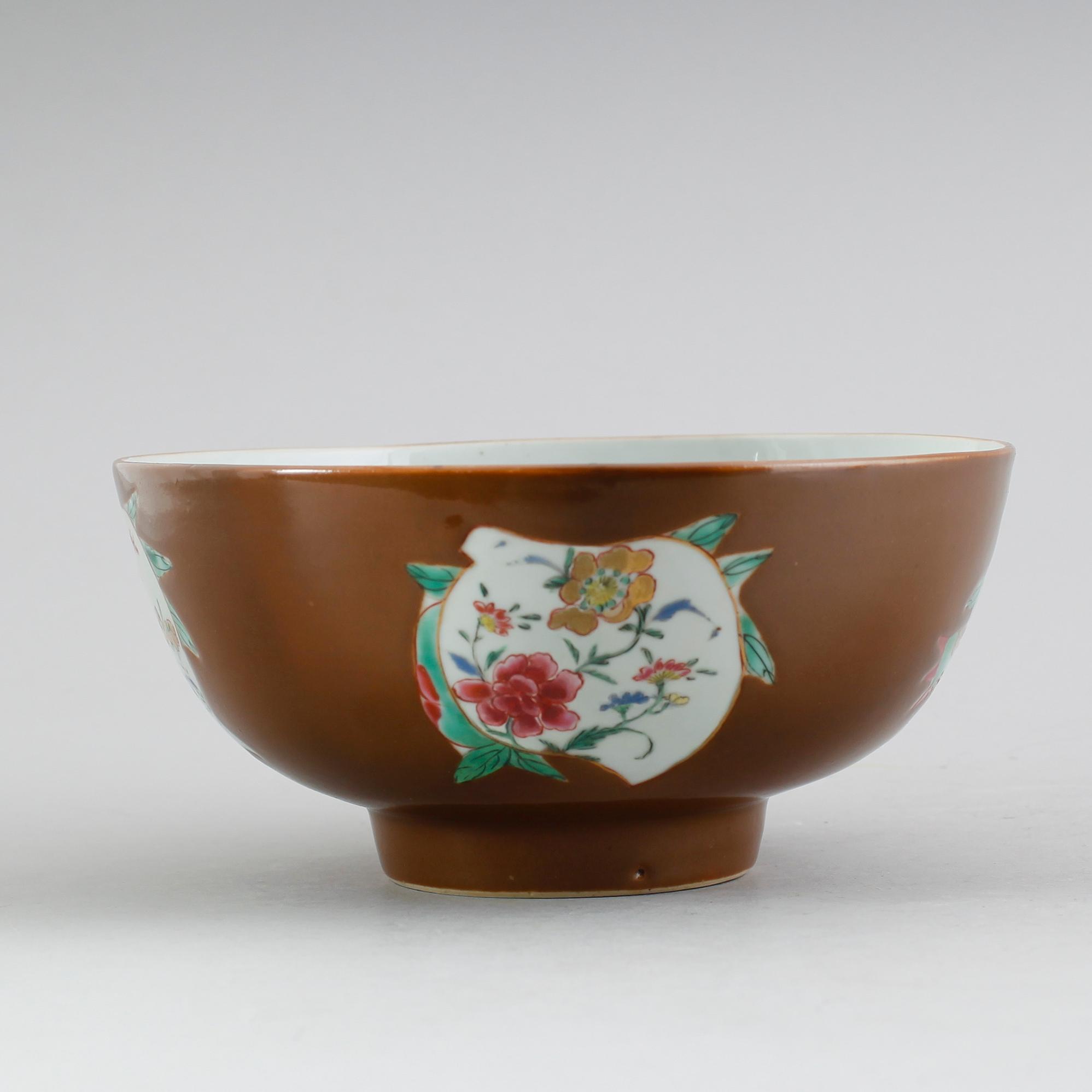 SKÅL, porslin, Kina, Qianlong 1736-1795.