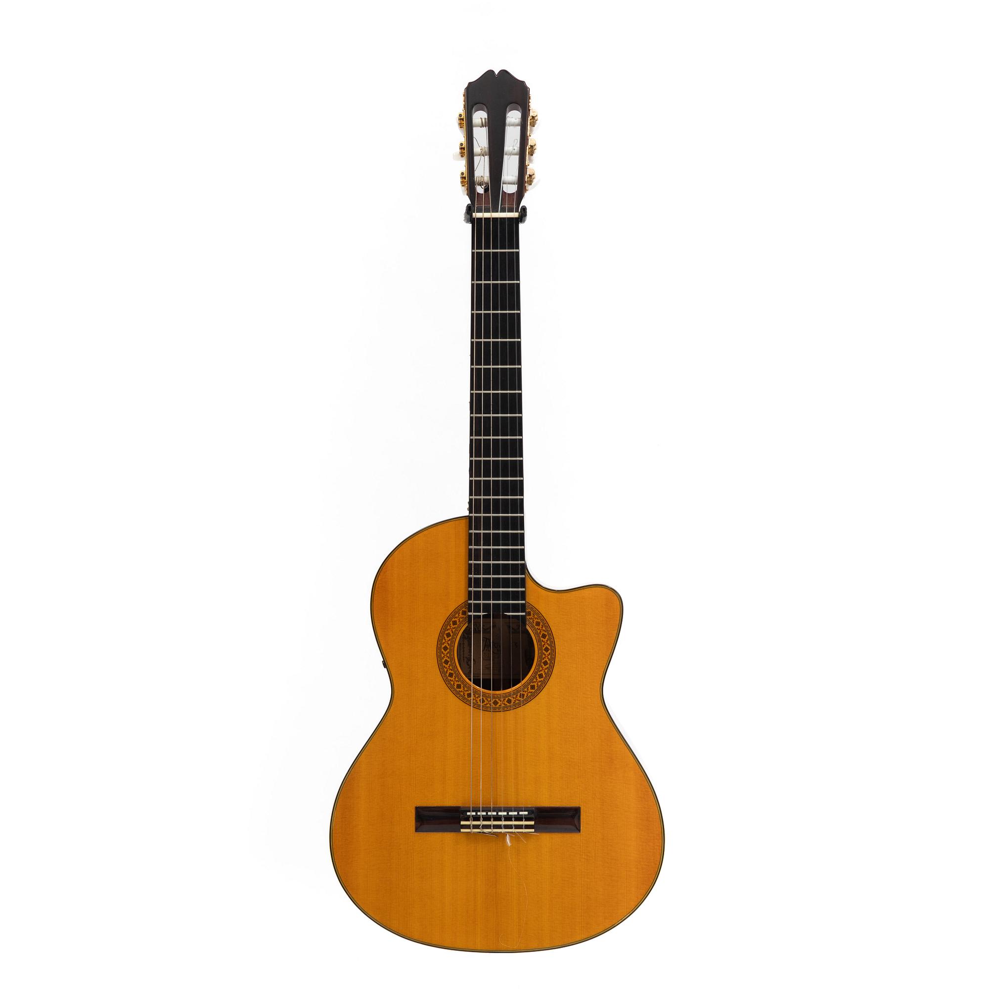 Kazuo Yairi, Alvarez, 3/4 akustisk gitarr, "CY127CE", Japan, 1996.