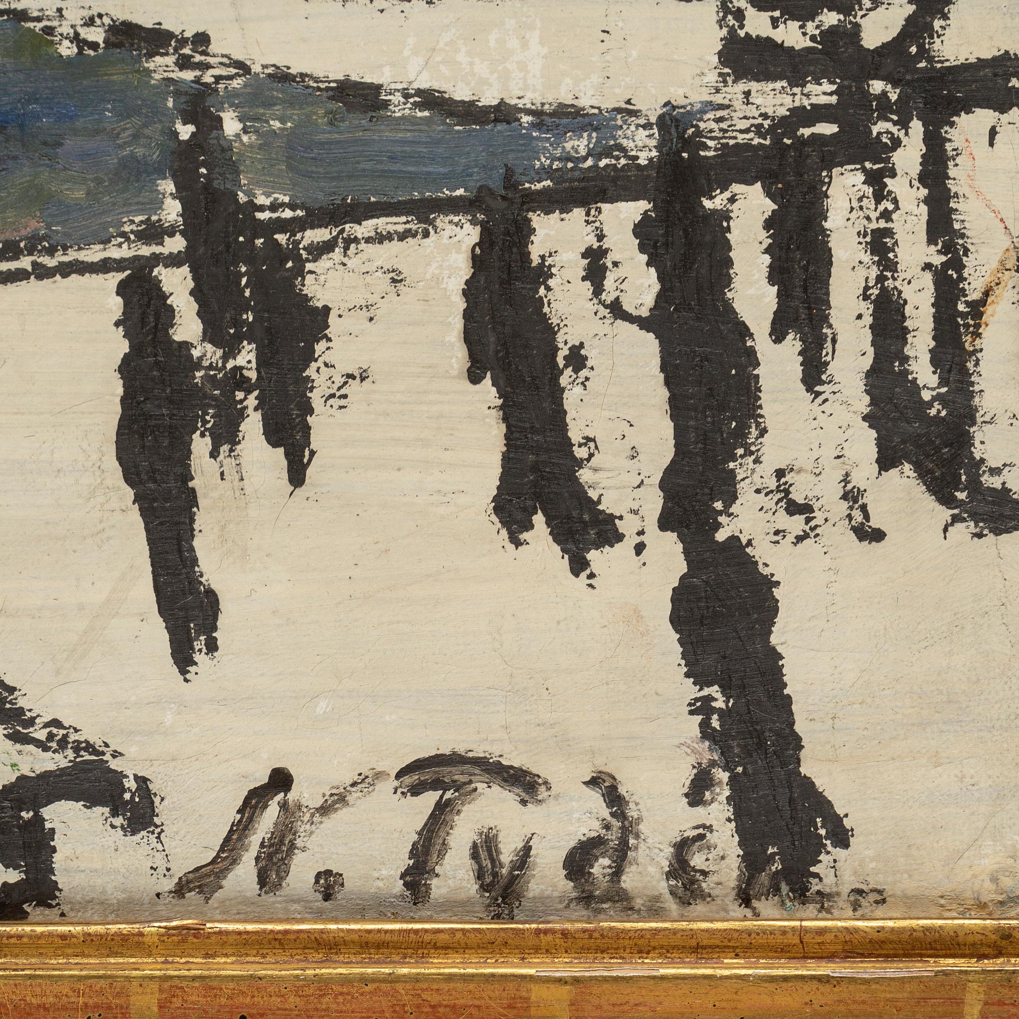 NILS TYDÉN, oil on canvas, signed.