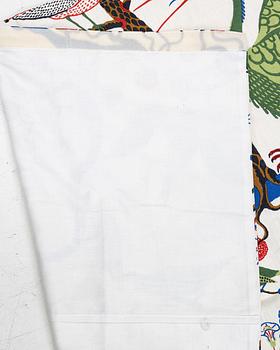 Josef Frank, jalusigardin, "Gröna fåglar", Firma Svenskt Tenn.