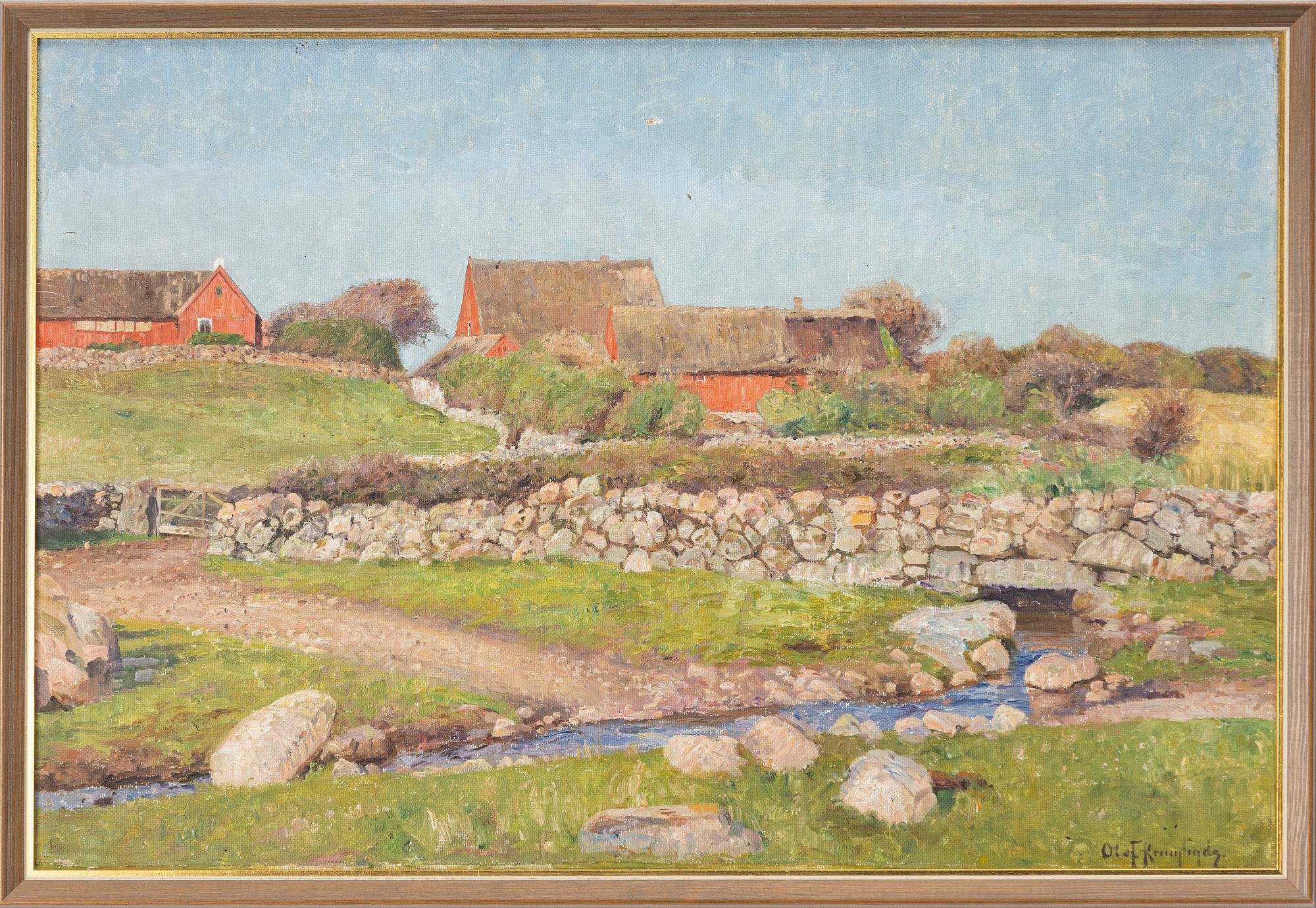 Olof Krumlinde, "Eftermiddagsssol" (Vattenmöllan).