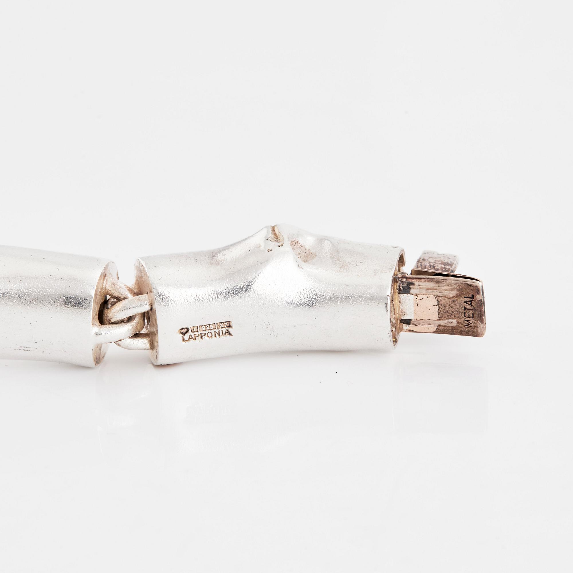 Lapponia, necklace, silver, Finland 1975.