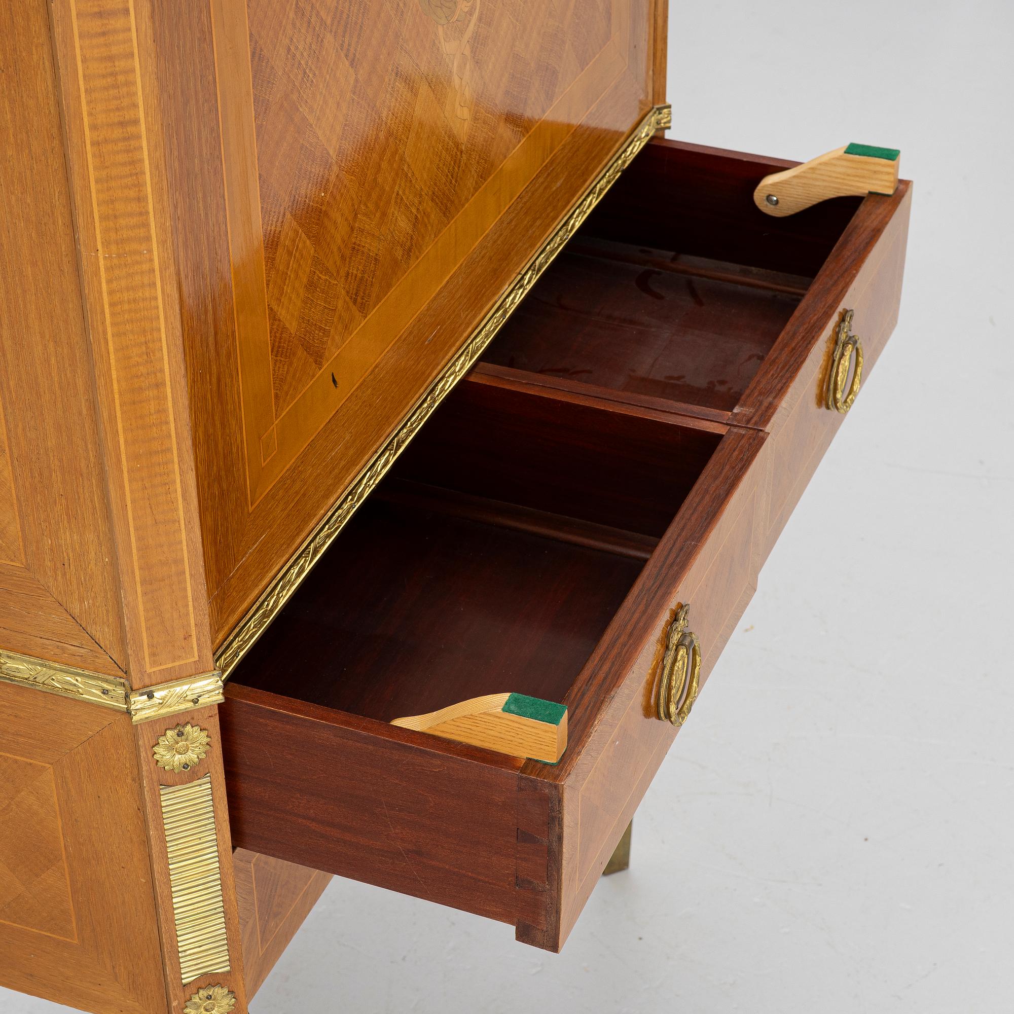 Writing desk, Gustavian style, mid-20th century.