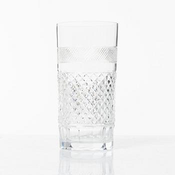 Elis Bergh, glasservis, 107 delar, "Kent", Kosta Boda.