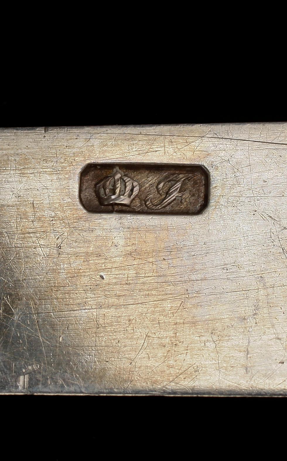 PARTI BESTICK, 50 delar, silver, bla C.G Hallberg, Stockholm, 1919. Tot vikt ca 1648g.