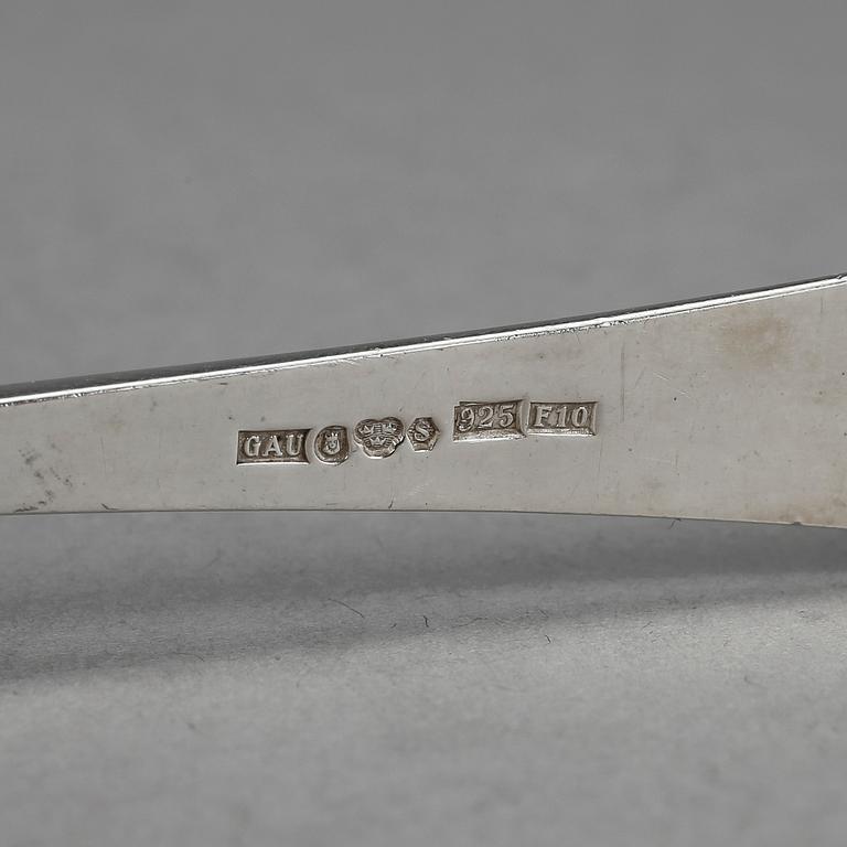 SILVERBESTICK, 51 delar, bla Ungern 1937-1965. Total vikt ca 1841 gram.