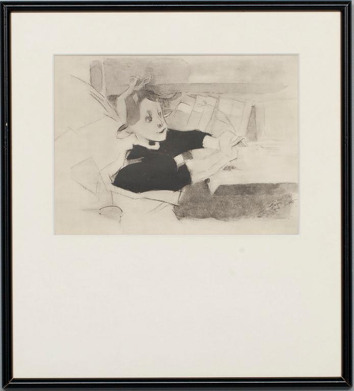 HELENE SCHJERFBECK, heliogravyrer, 4 st.