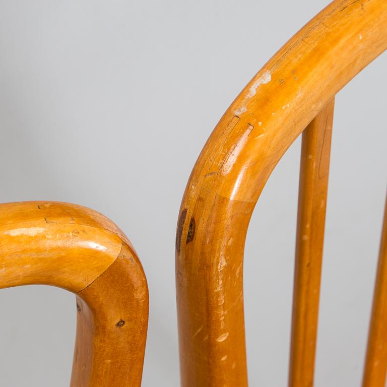 Aino Aalto, Four 1940s chairs for O.Y. Huonekalu-ja Rakennustyötehdas A.B.