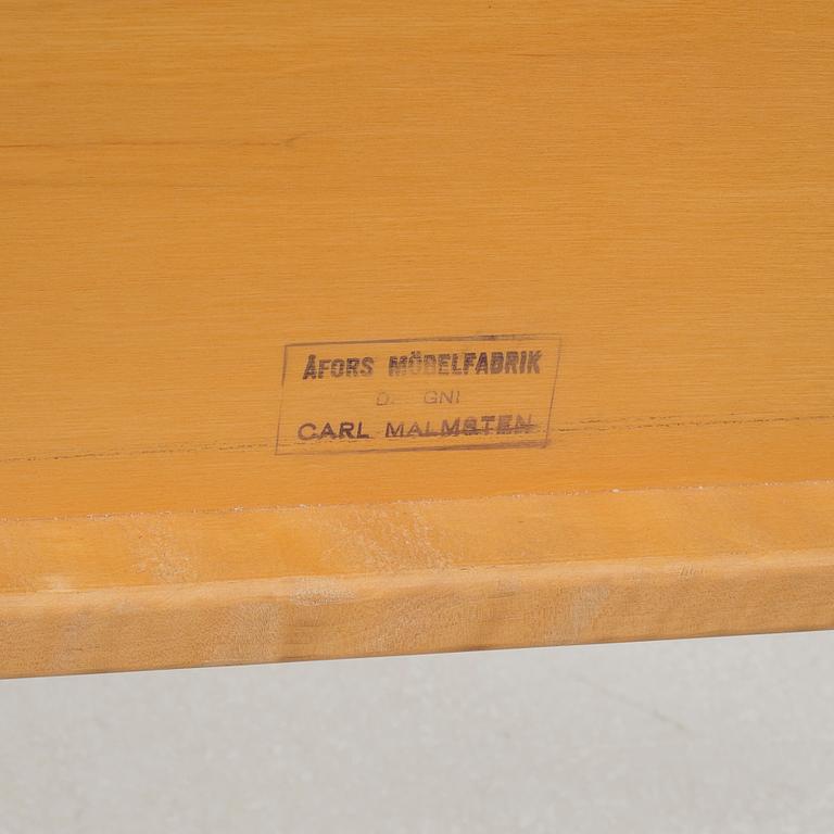 A pair of beds by Carl Malmsten for Åfors Möbelfabrik, second half of the 20th century.