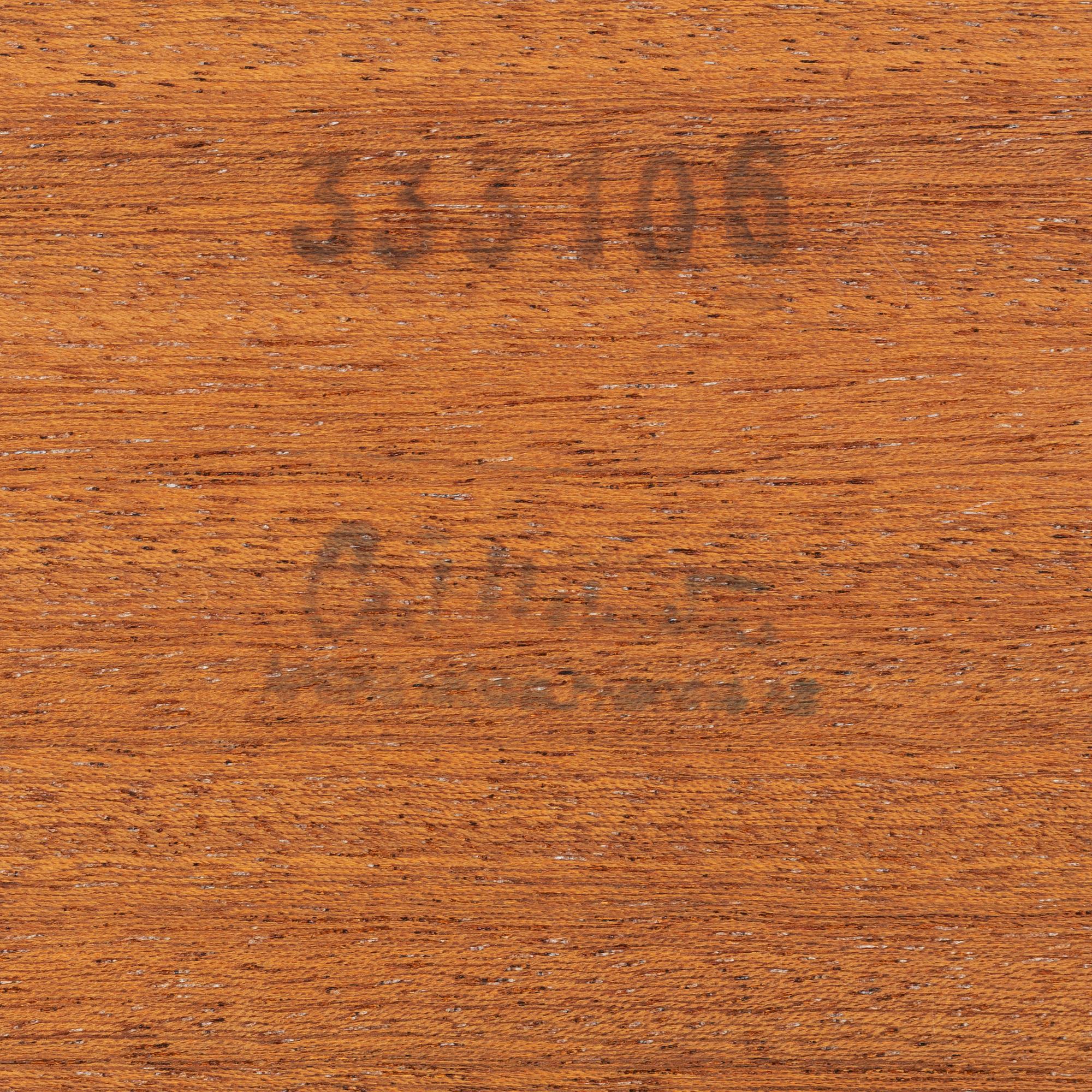 Carl Malmsten, matbord med 12 stolar, "Ambassadör", Åfors möbelfabrik, 1900-talets slut.