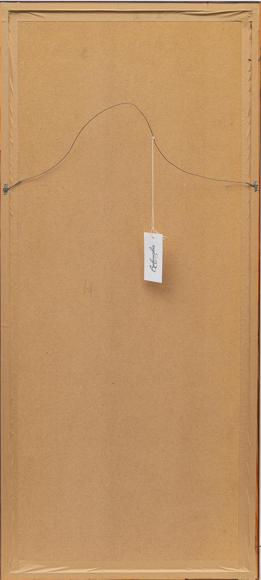 Textile paintings, a pair, so-called rooster paintings, Sunnerbo school, Småland, first half of the 19th century.