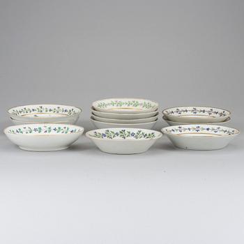 A set of 71 pieces of table wear,  Royal Copenhagen and Barbeaux, Bernardaud B & Co Limoges France.