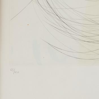 SALVADOR DALÍ, etching printed in colours with drypoint, and coloured with stencil, 1974, signed and numbered 63/450.