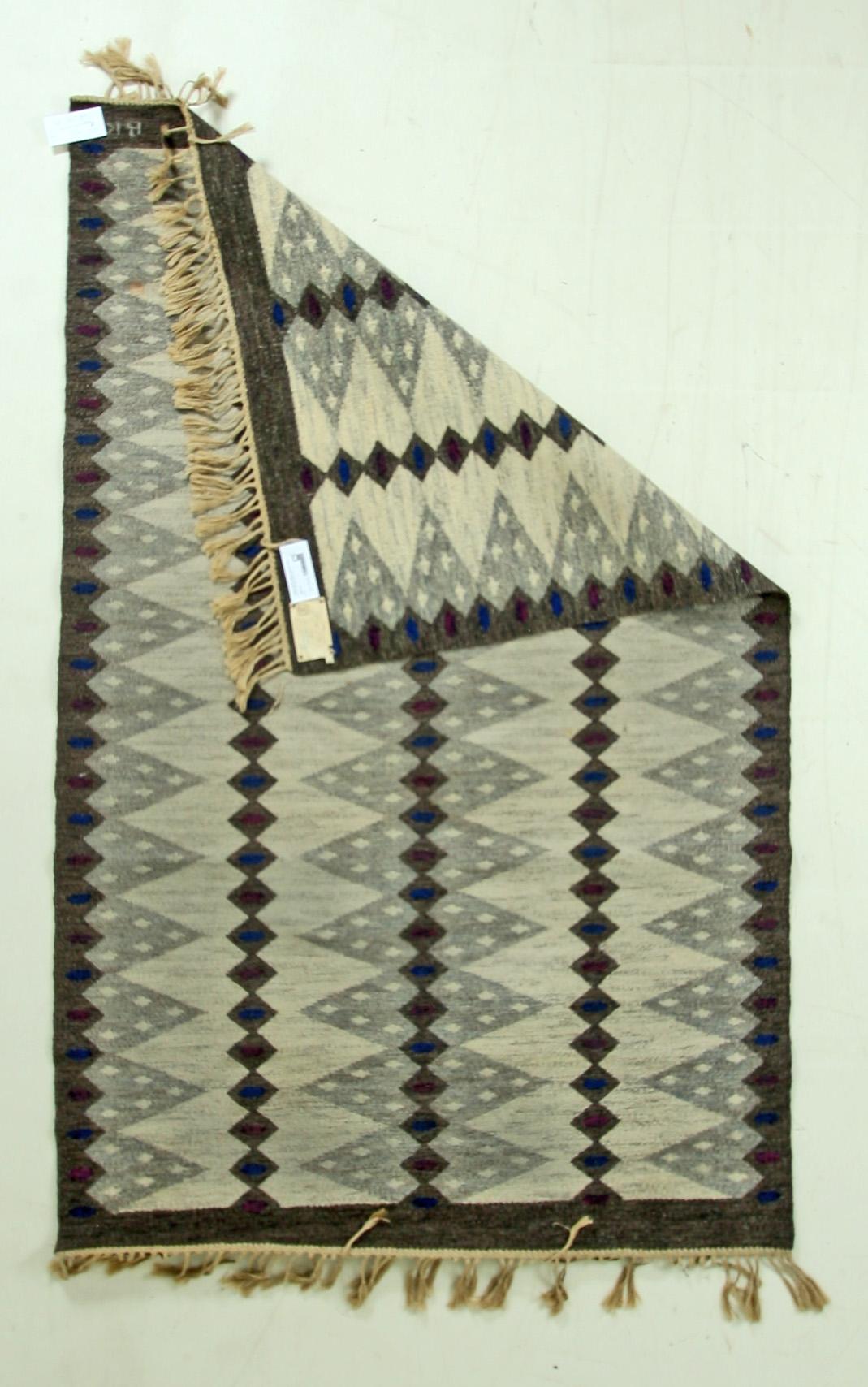 MATTA, rölakan, Berit Koenig, märkt Svensk Hemslöjd, 209 x 132.