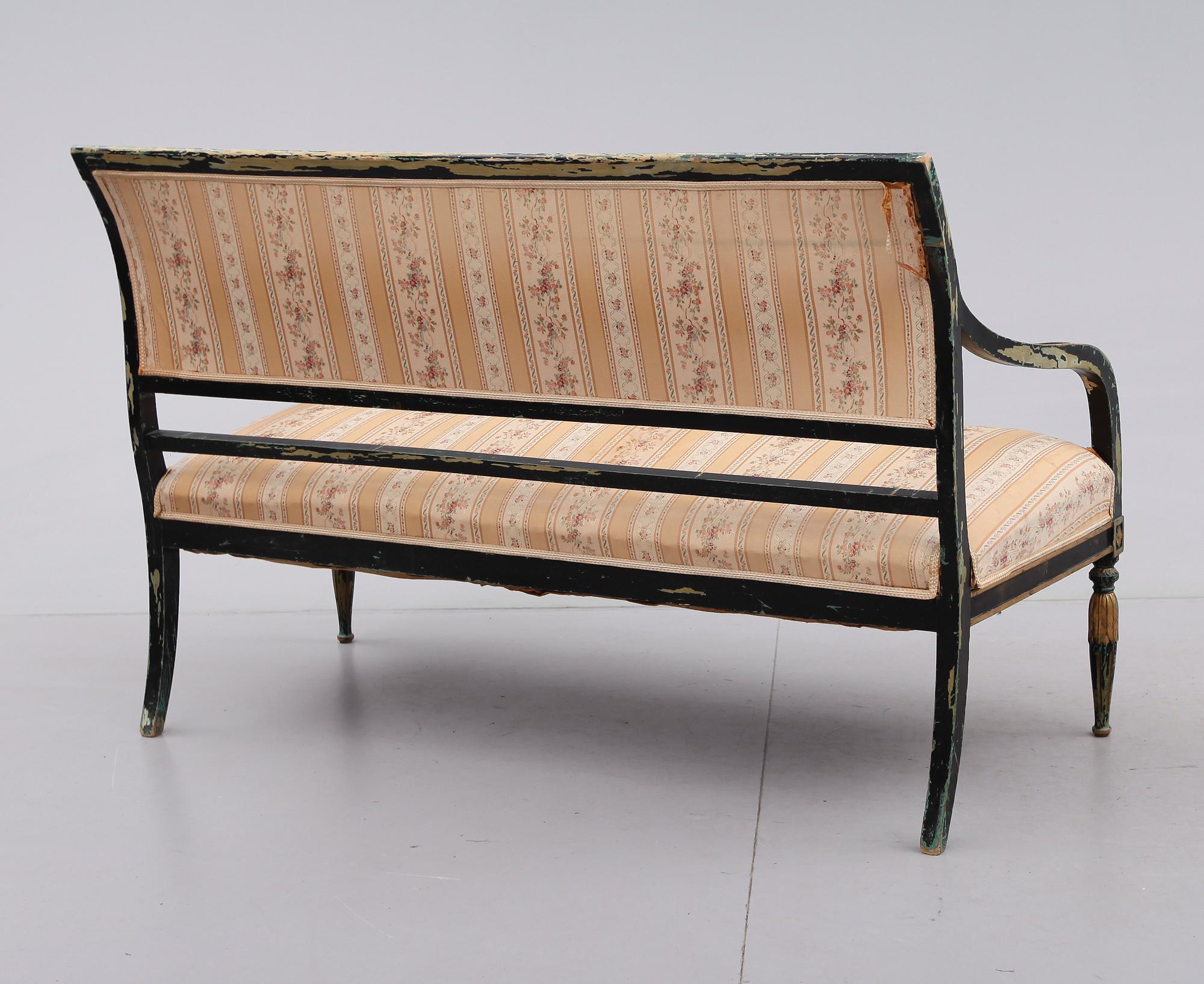 SOFFA, gustaviansk stil, 1800-talets andra hälft.