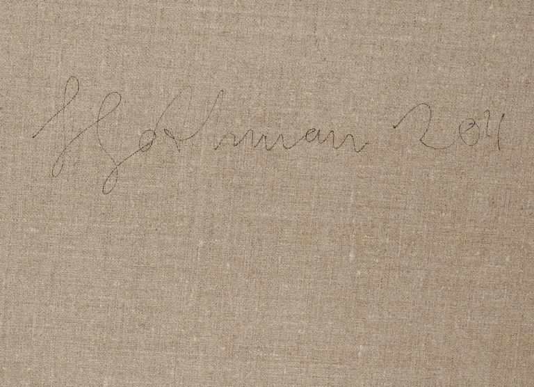 LUKAS GÖTHMAN, Olja på duk. Sign L Göthman o dat 2011 a tergo.