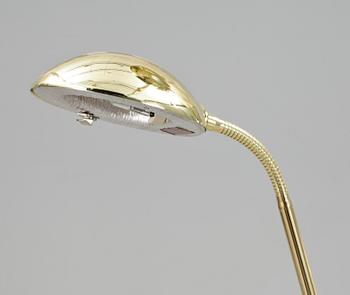 GOLVLAMPA, mässing, 1900/2000-tal.