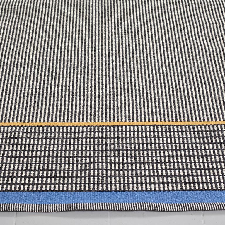 A rug by Gunilla Lagerhem Ullberg for Kasthall, model "Häggå Stripe", second half of the 20th century, 201 x 135 cm.