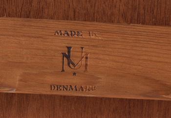 BORD, Teak, Johannes Andersen, Uldum Möbelfabrik, Danmark, 1900-talets andra hälft.