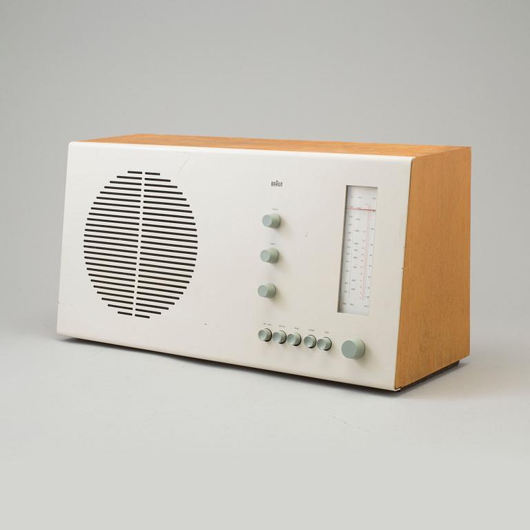 DIETER RAMS, radio "Tischsuper -
 RT20 S", formgiven 1961.