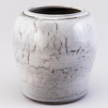 Toini Muona, A stoneware jar signed TM.