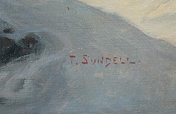 Thure Sundell, WINTER LANDSCAPE.