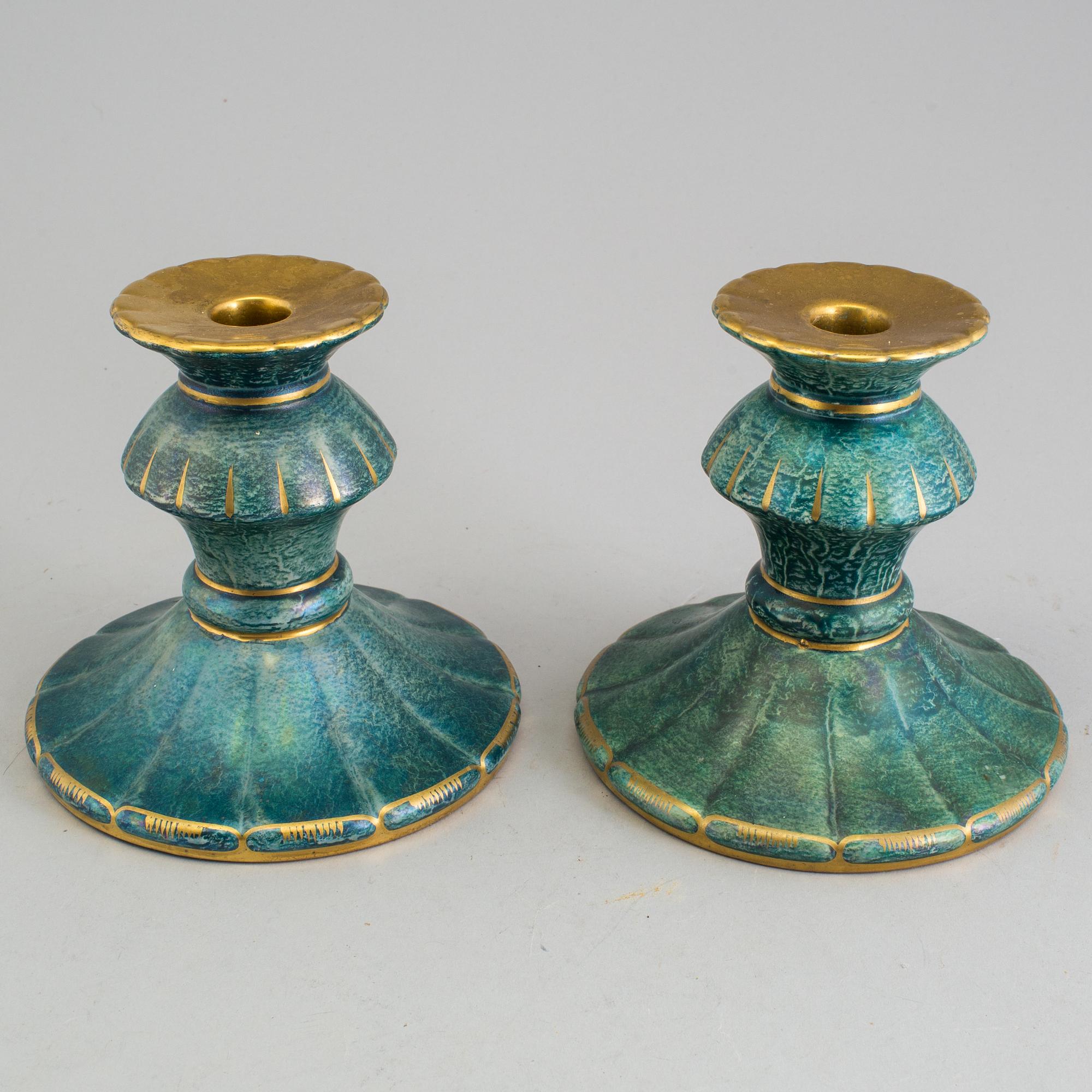 Two ceramic bowls by Josef Ekberg, Gustavsberg.