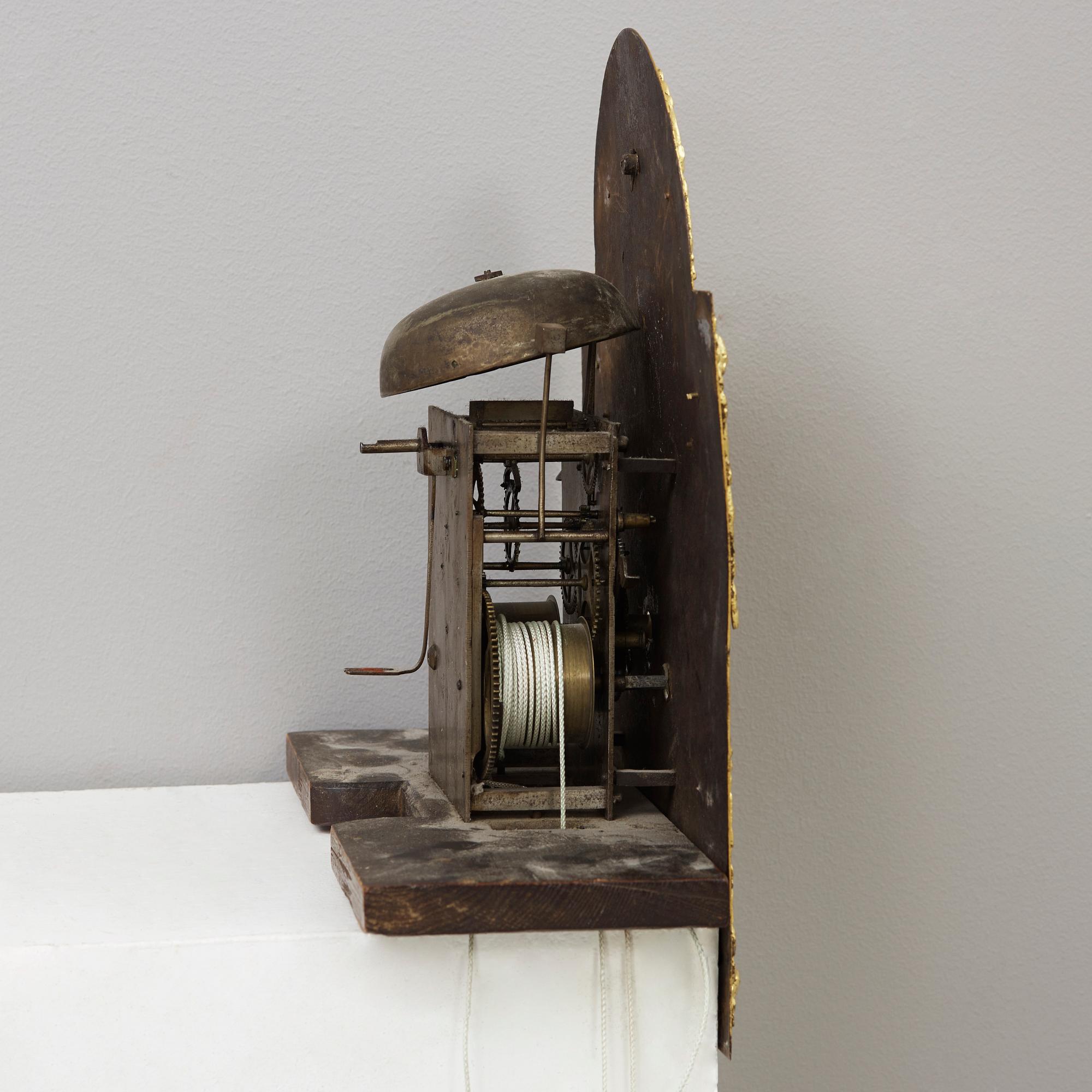 A 18th century Baroque longcase clock.