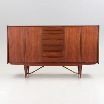 A DANISH KURT LÖVING TEAK HIGHBOARD, Faarup møbelfabrik, 1961.