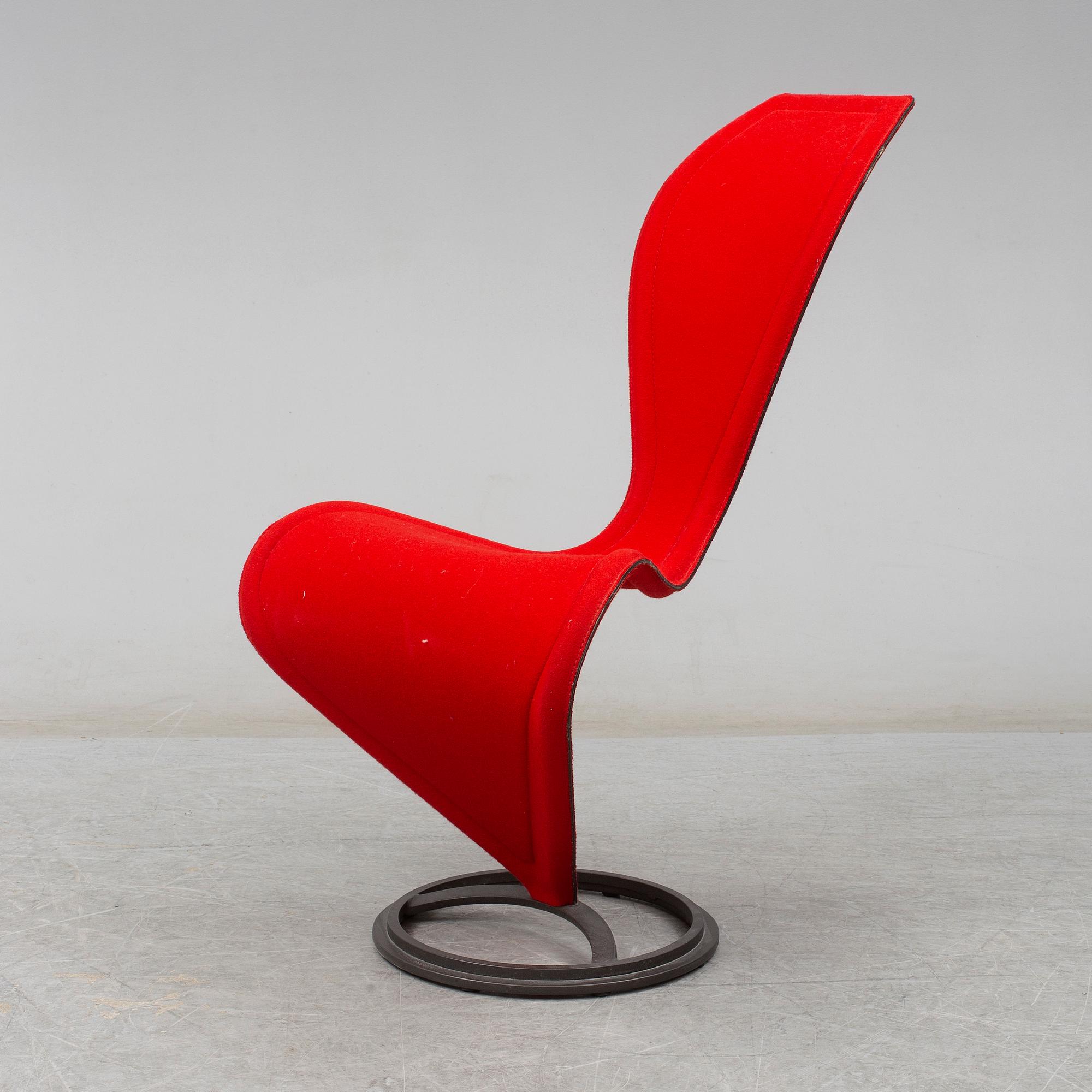 TOM DIXON, stol, "S-Chair", Cappellini, Italien.