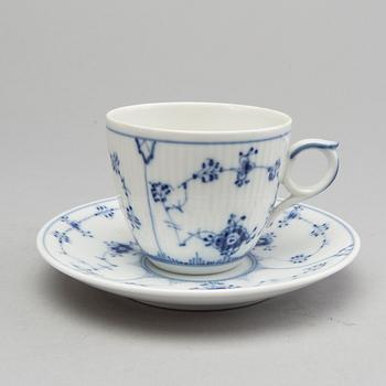 ROYAL COPENHAGEN, Musselmalet "Rifflet", Denmark, porcelain.