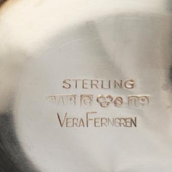 Vera Ferngren, bowl sterling silver GAB Stockholm 1969.