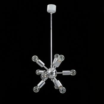 TAKLAMPA, 1960-tal. Höjd ca 73 cm.