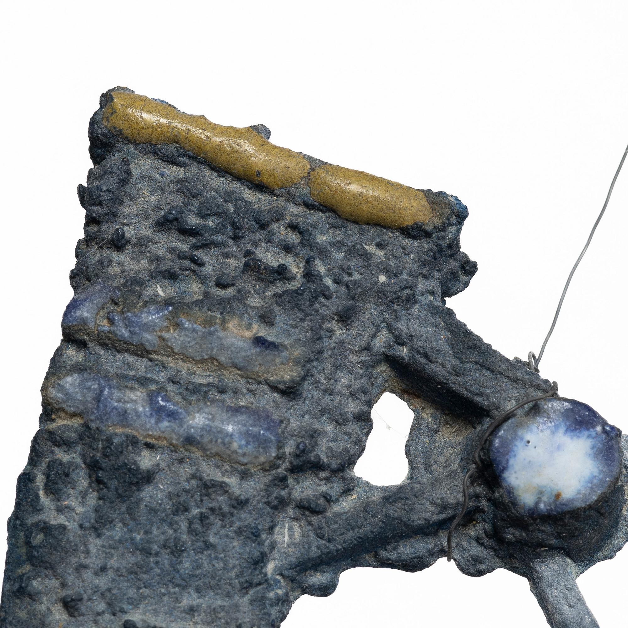 Anders Bruno Liljefors, skulptur/väggrelief, stengods, Gustavsberg, 1950-tal.