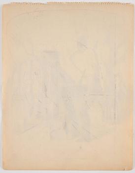CO Hultén, "Från Croquisblock 1938, nr 10".