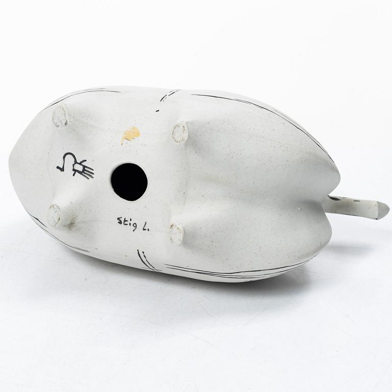 Stig Lindberg, figurin, "Springare", Gustavsberg Studio.