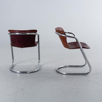 KARMSTOLAR, 4 st, Willy Rizzo, Cidue 1970-tal.