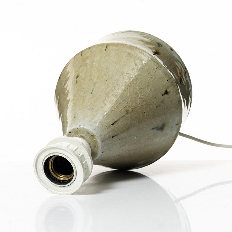 Marianne Westman, bordslampa, stengods, Rörstrand.