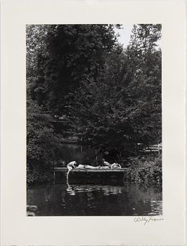 Willy Ronis, photograph signed.