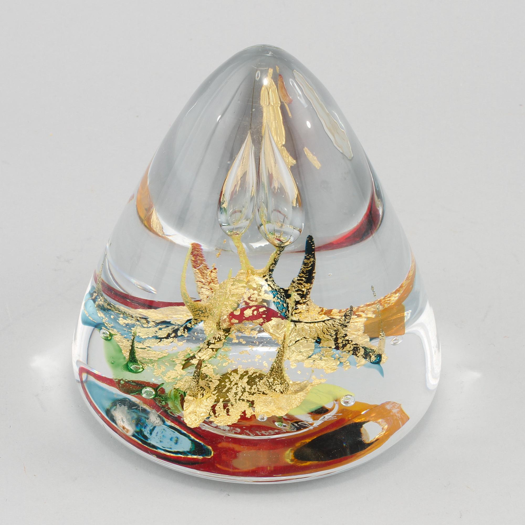 OBJEKT, glas, Jan-Erik Ritzman, Transjö, 1900-talets andra hälft.