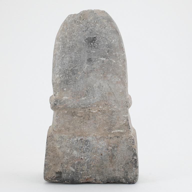 STELE, stenarbete, Tang-stil, Kina, 1800-tal.