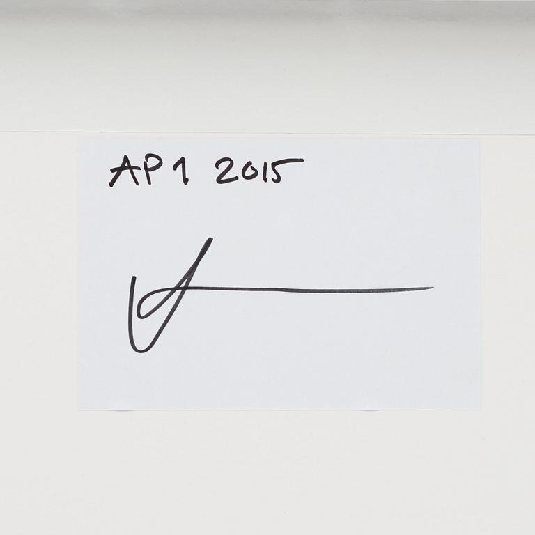 Aida Chehrehgosha, "I can't stop thinking Black Thoughts 2", 2015.