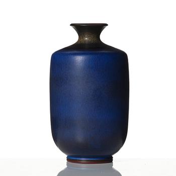 Berndt Friberg, a stoneware vase, Gustavsberg studio, Sweden 1967.