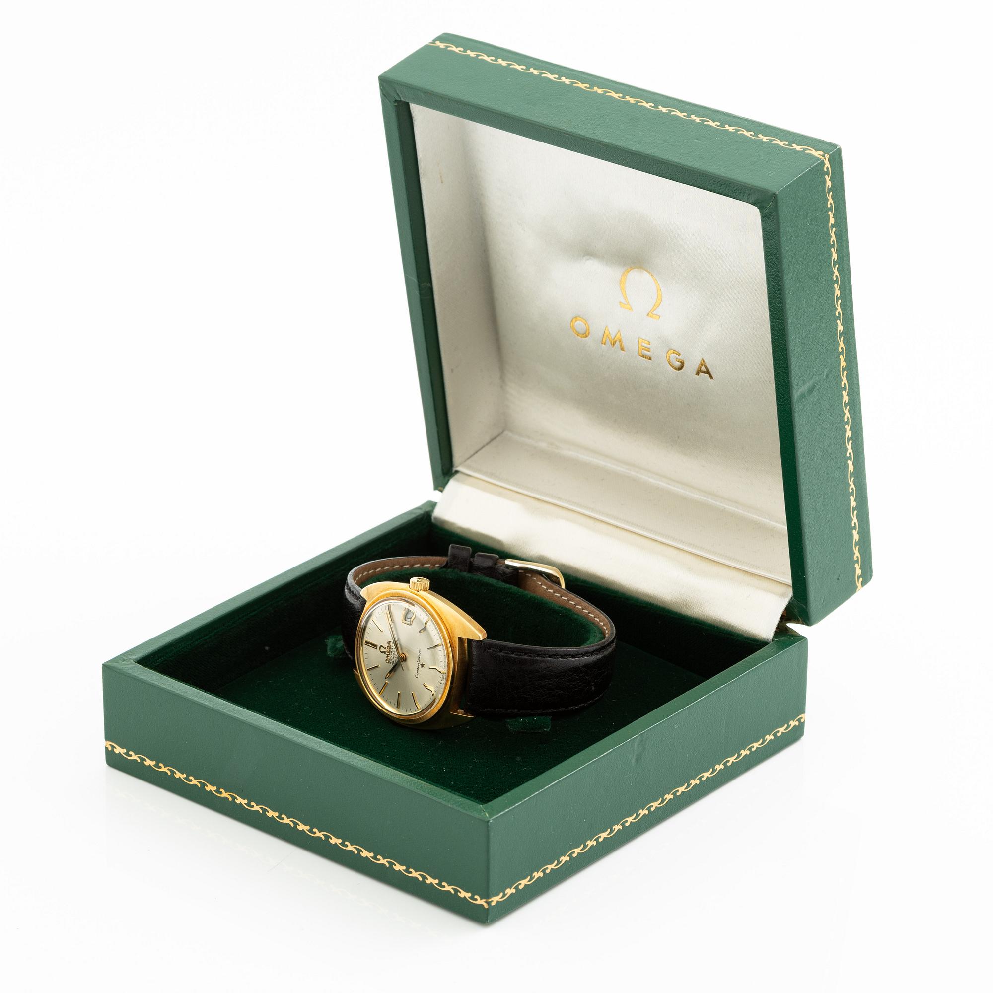 Omega, Constellation, "C", Chronometer, wristwatch, 34,5 mm.