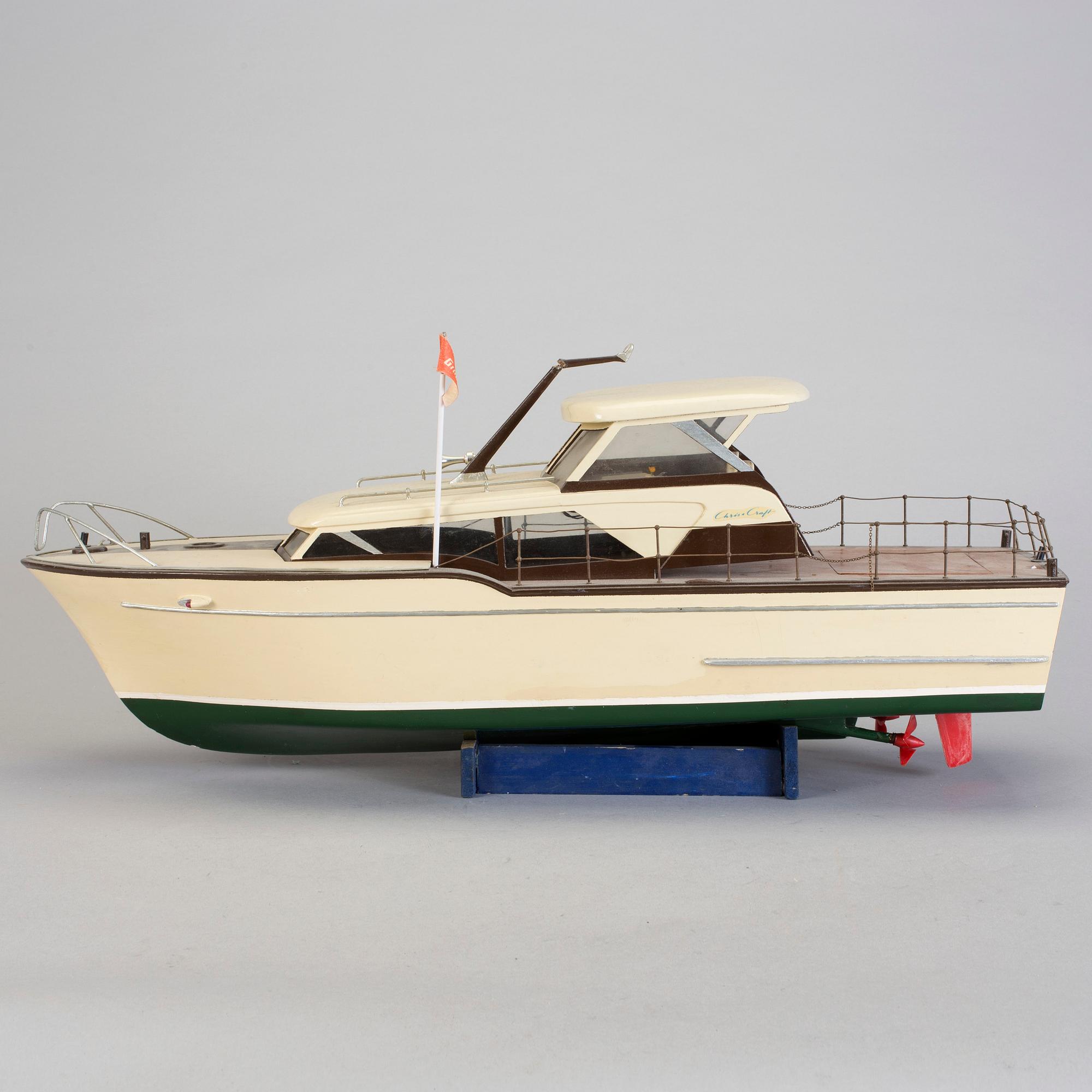 A Graupner mid 20th Century model boat.